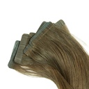 Bebeauty – Semi Tape Hair Extension - Black (Round) 26" - Color#   6 - Olive