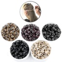 Silicon Rings - S-4530 - 1000 pcs - For Extension -Color# Brown
