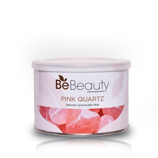 Be Beauty - (Pink Qrz) - Natural Hot Wax Jar - 400ml