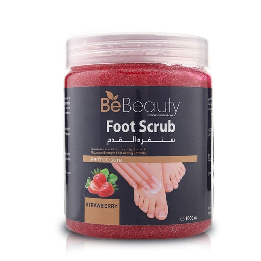 Be Beauty - Foot Scrub - Strawberry - 1L