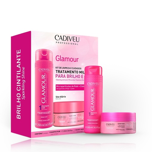 Cadiveu - Glamour Kit - Home Care