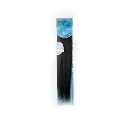 Euphoria - Hair Extension - STW Length 18-20 Inch - Color# 1 - Black