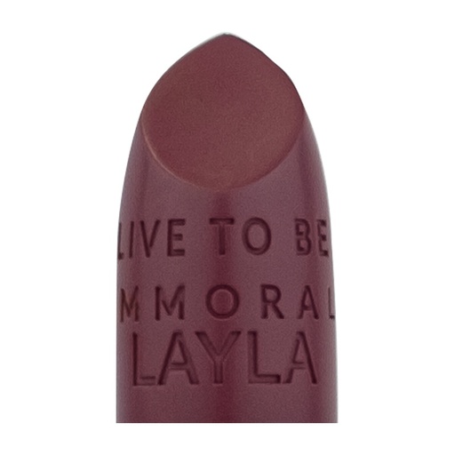Layla - Immoral - Shine Lipstick - Black Talk - N.9