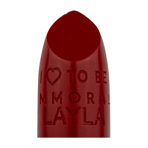 Layla - Immoral - Shine Lipstick - Royal Red - N.30