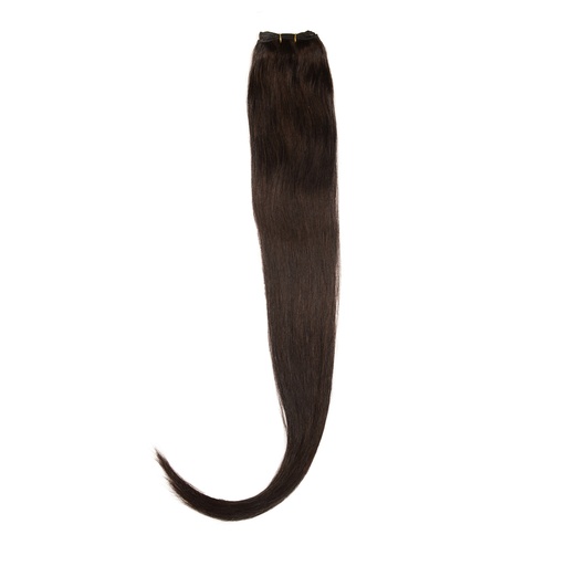 ريمي - وصلات شعر 30 انش - لون رقم # 1B - بني غامق
