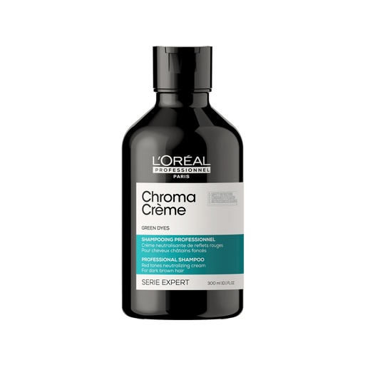 Loreal - Chroma Cream Matte - Shampoo - For Dark Brown to Black Hair - 300ml 