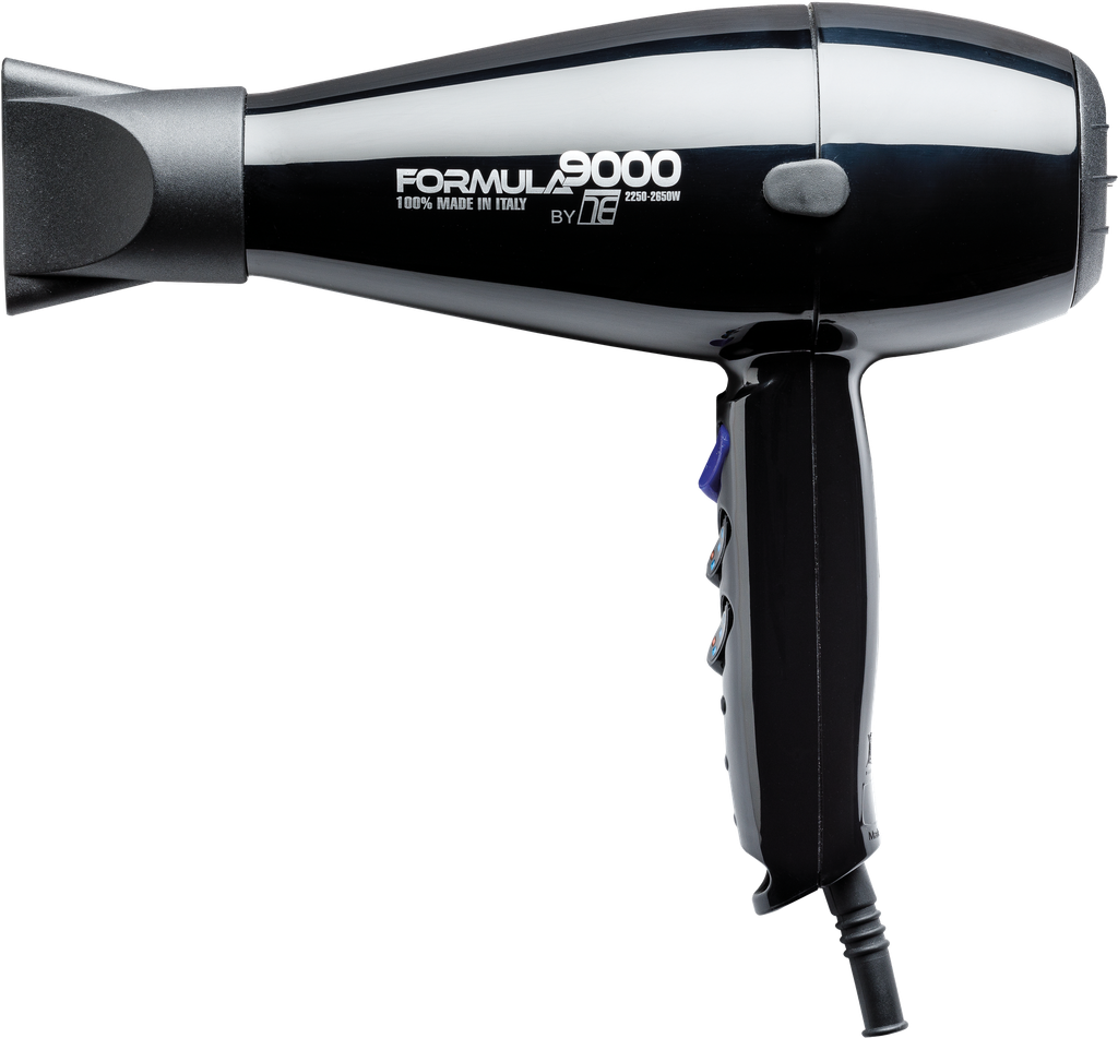 Hair Dryer - Formula 9000 + Curling Iron