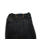 Remi Hair Extension STW Length 22 Inch - Color# T1B/Silver (Ombre)
