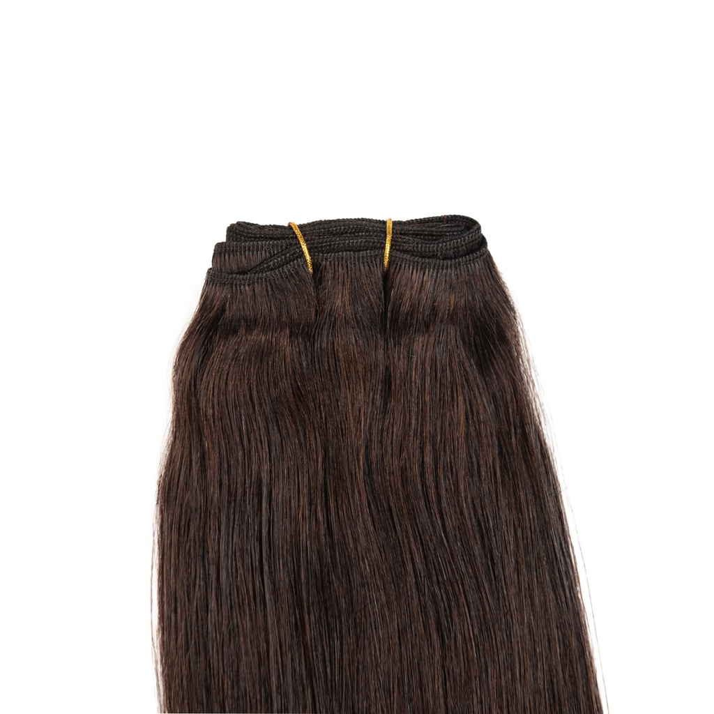 Remi Hair Extension STW Length 22 Inch - Color# 2B - Chocolate Brown