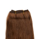 Remi Hair Extension TW Length 18 Inch - Color# 4 - Light Brown