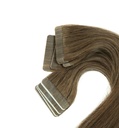 Bebeauty - Tape Hair Extension - Silver (Round) 22" - Color#  8 - Light Ash Blond
