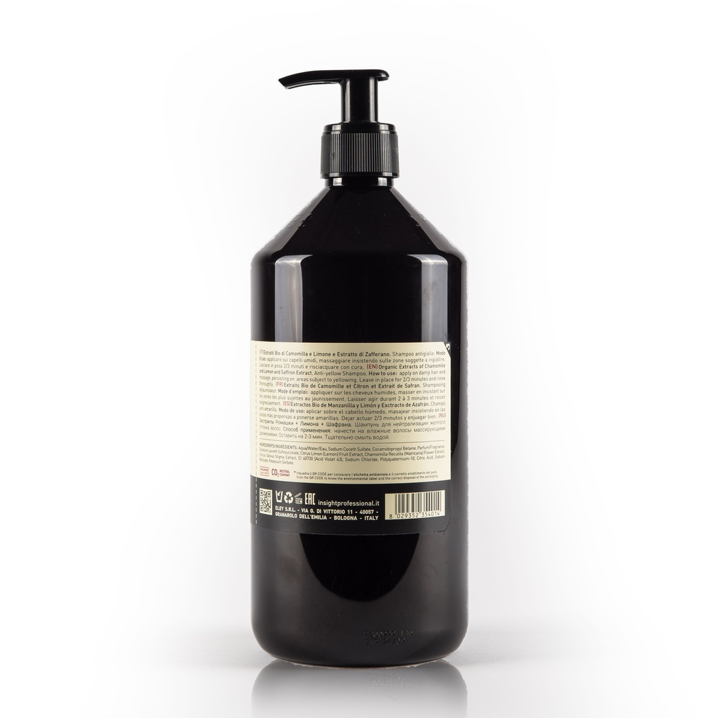 Insight - Incolor Anti-Yellow - (Shampoo) - 900ml