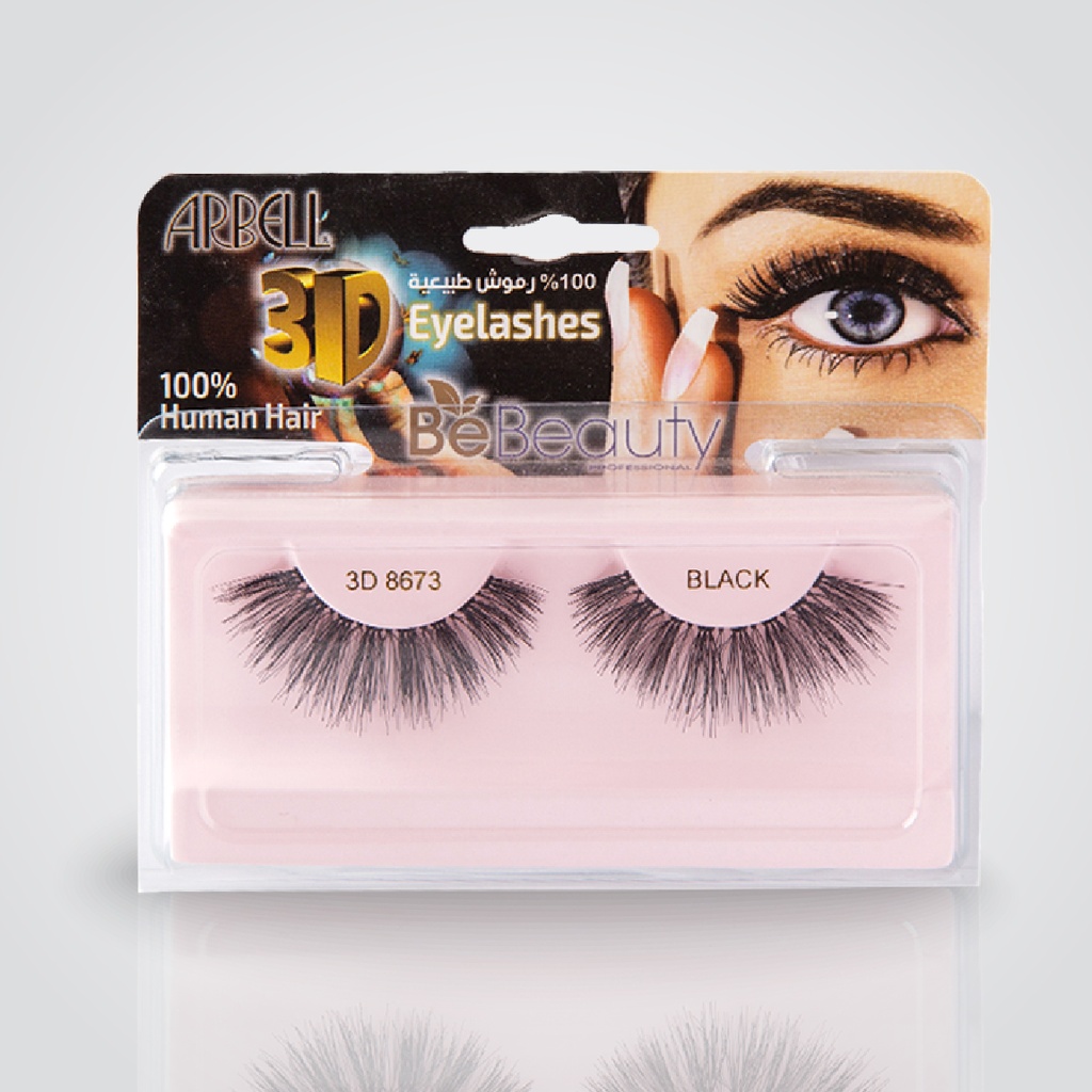 ARBEL - 3D Eyelashes 8673 - BLACK