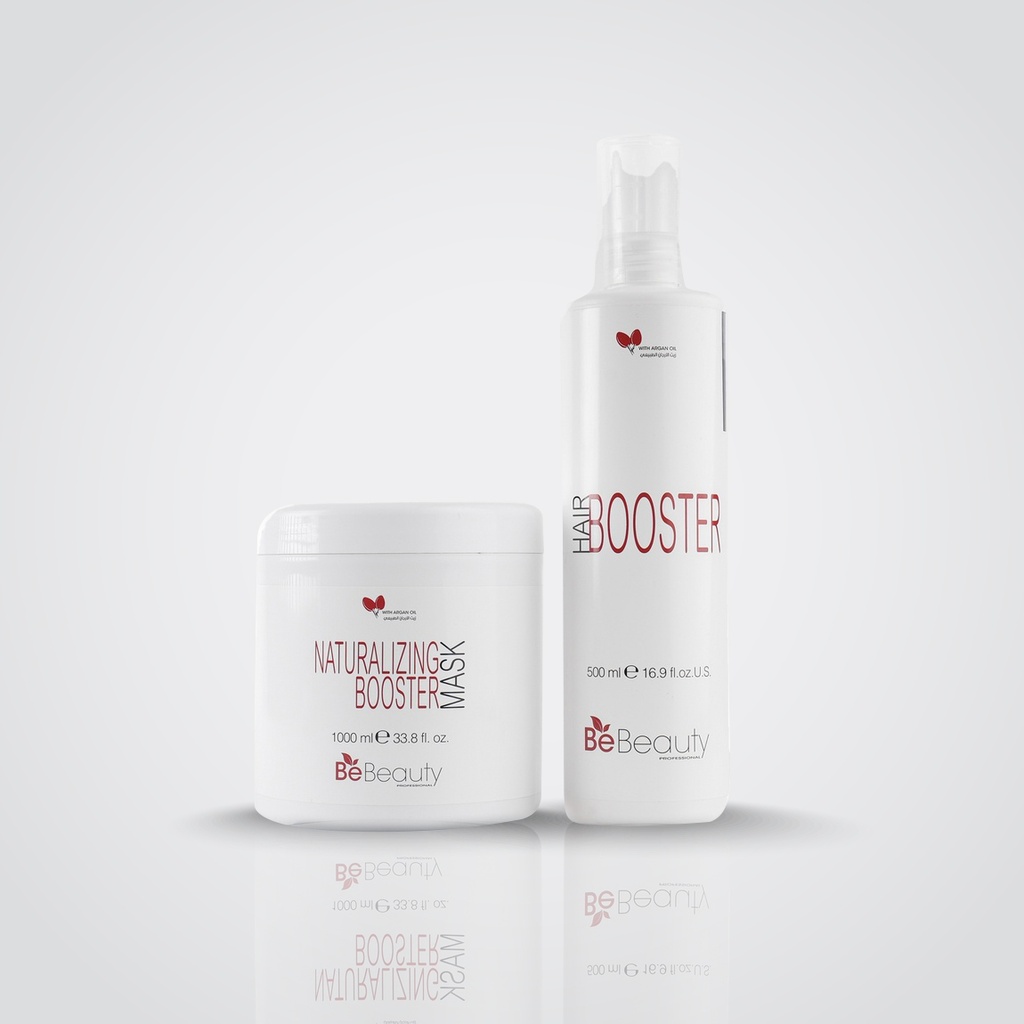 Be Beauty - Hair Booster Kit- (Naturalizing + Mask) - 1000ml