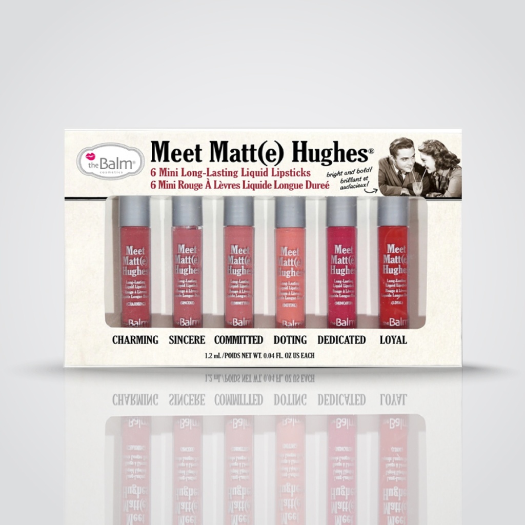 The Balm - Meet Matte Hughes  Set Of 6 Mini Kit# 14
