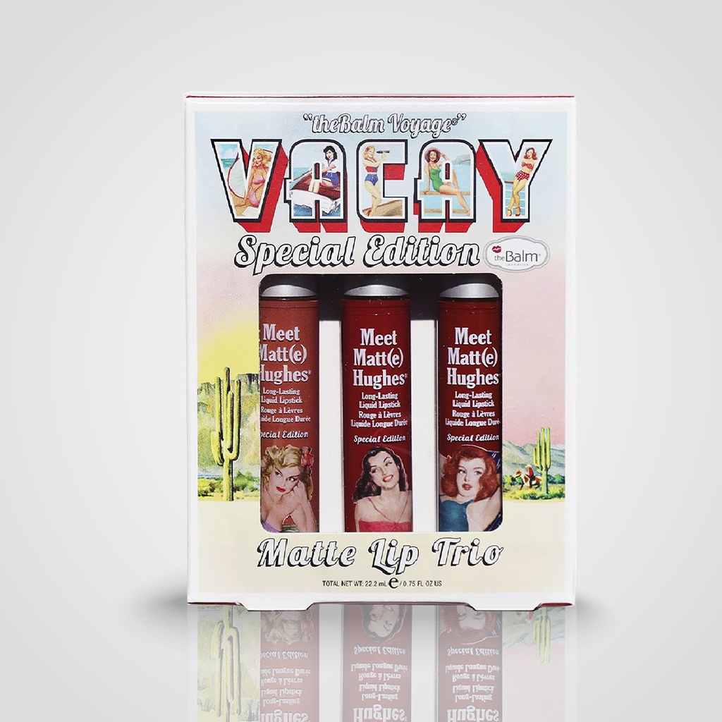 The Balm-  Vacay Lip Trio Kit