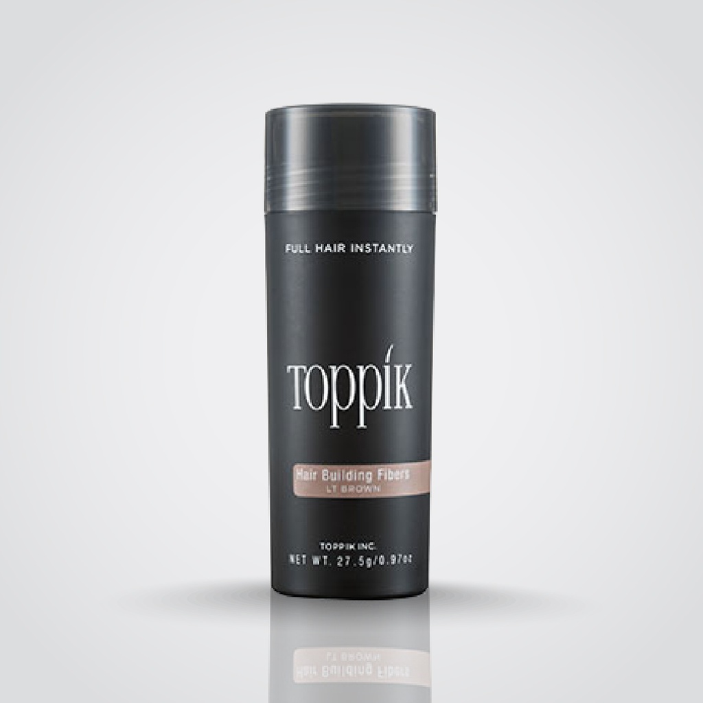 Toppik - Hair Building Natural Keratin Fibers - Color# L.Brown - 27.5g 