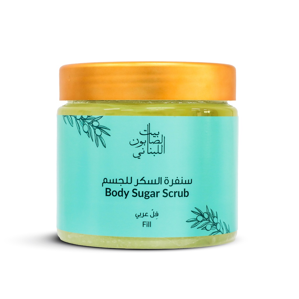 بيت الصابون - سنفرة السكر للجسم - بالفل - 500 غرام