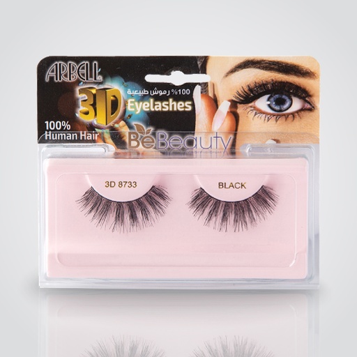 ARBEL - 3D Eyelashes 8733 - BLACK