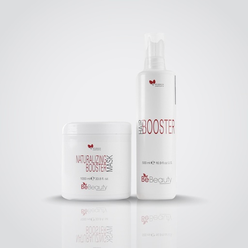 Be Beauty - Hair Booster Kit- (Naturalizing + Mask) - 1000ml