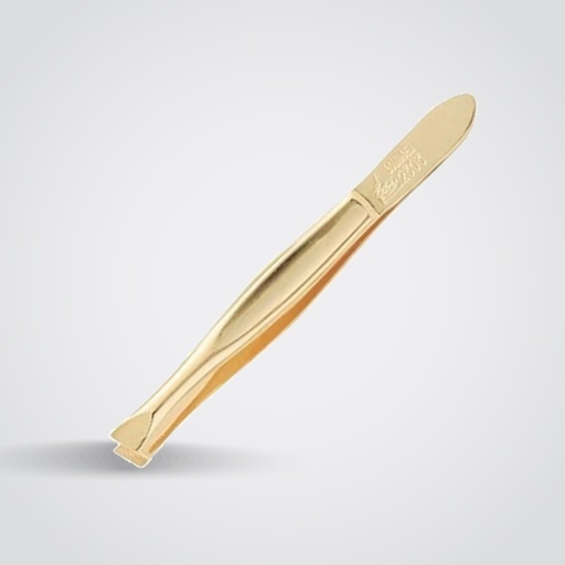 [92303] Erbe Solingen - Tweezers - Color# Gold Size 8cm - Model# 92303 