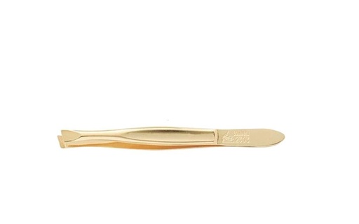 [92303] Erbe Solingen - Tweezers - Color# Gold Size 8cm - Model# 92303 