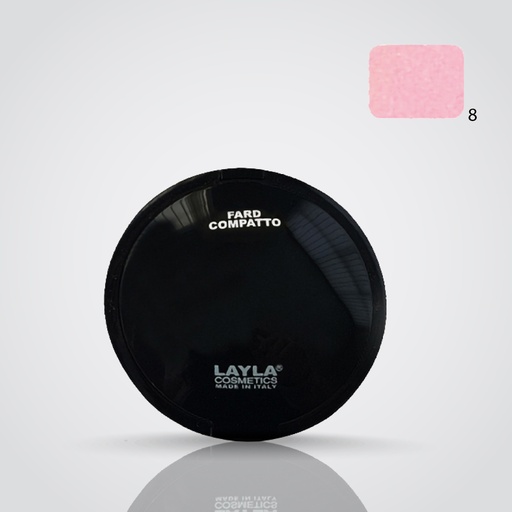 LAYLA -Fard Compatto - Top Cover -N.8