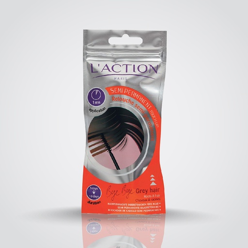 Laction Paris - Semi Perment - Touch Up Hair - Color# Medium Brwon