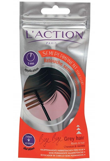 Laction Paris - Semi Perment - Touch Up Hair - Color# Medium Brwon