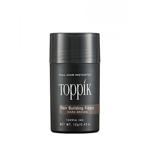 Toppik - Hair Building Natural Keratin Fibers - Color# Dark Brown - 12g 