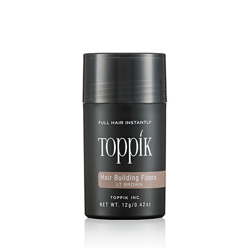 Toppik - Hair Building Natural Keratin Fibers - Color# Light Brown - 12g 