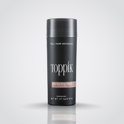Toppik - Hair Building Natural Keratin Fibers - Color# L.Brown - 27.5g 