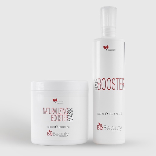 Be Beauty - Hair Booster Kit- (Naturalizing + Mask) - 1000ml