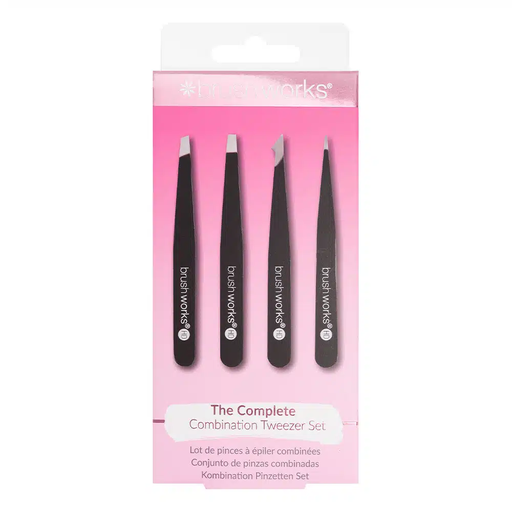 BW - Comb Tweezer Set -Black