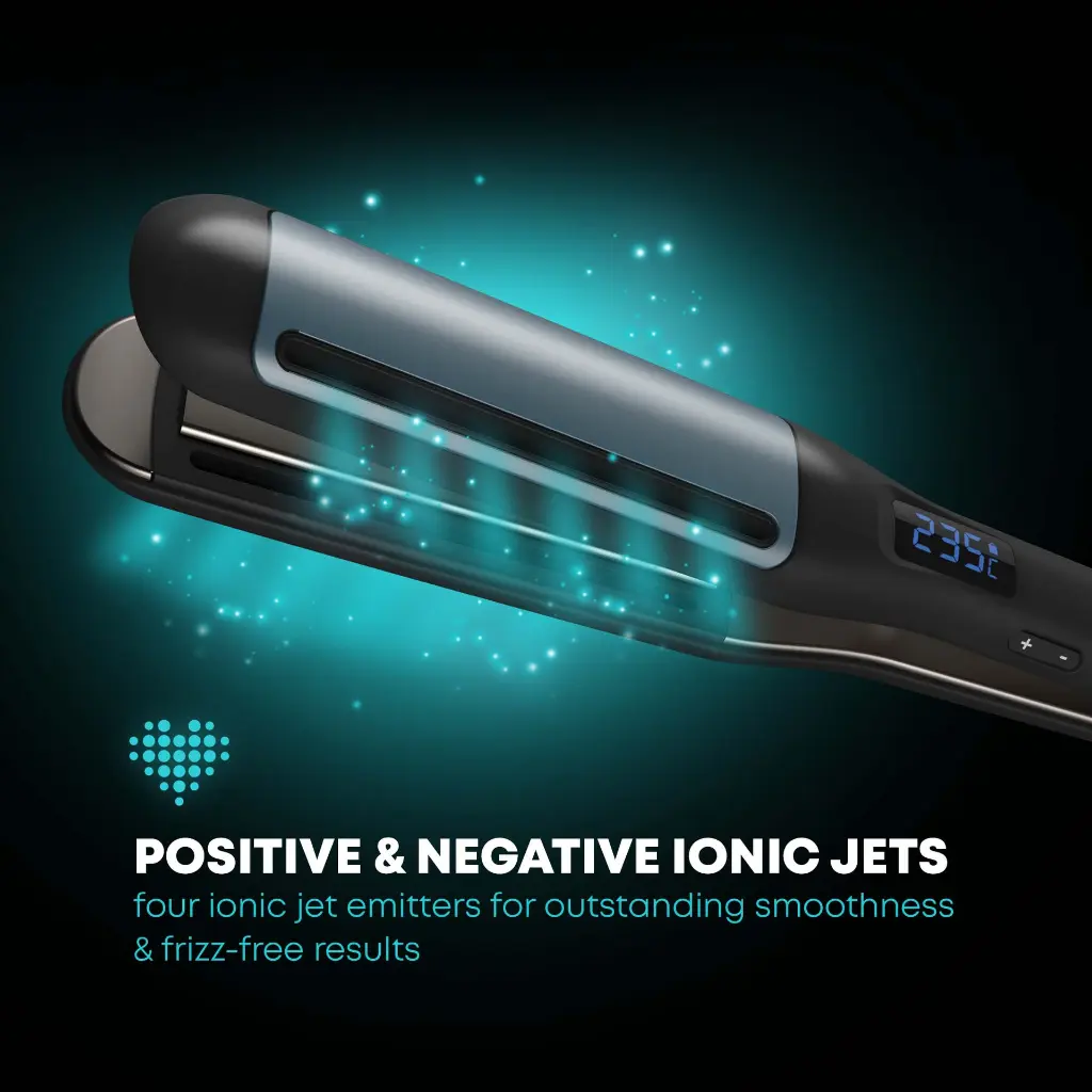 PROGLOSS HYDRO SHIELD X SHINE  CERAMIC STRAIGHTENER WITH SMART SENSOR