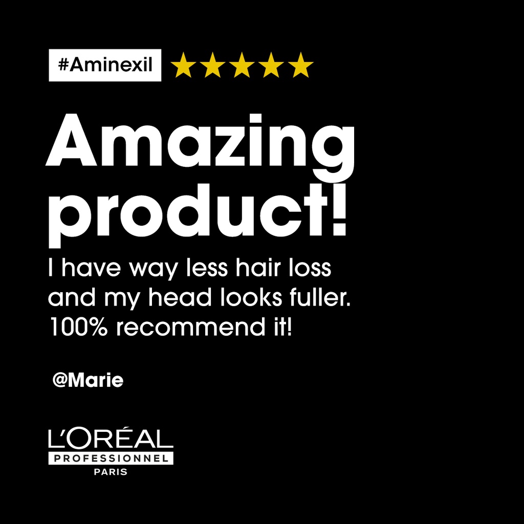 Loreal - Professionnel Serie Expert - Aminexil Advanced Aminexil + Omega 6 - Professional Programme Against Hair Loss - 42 Pcs x 6ml 