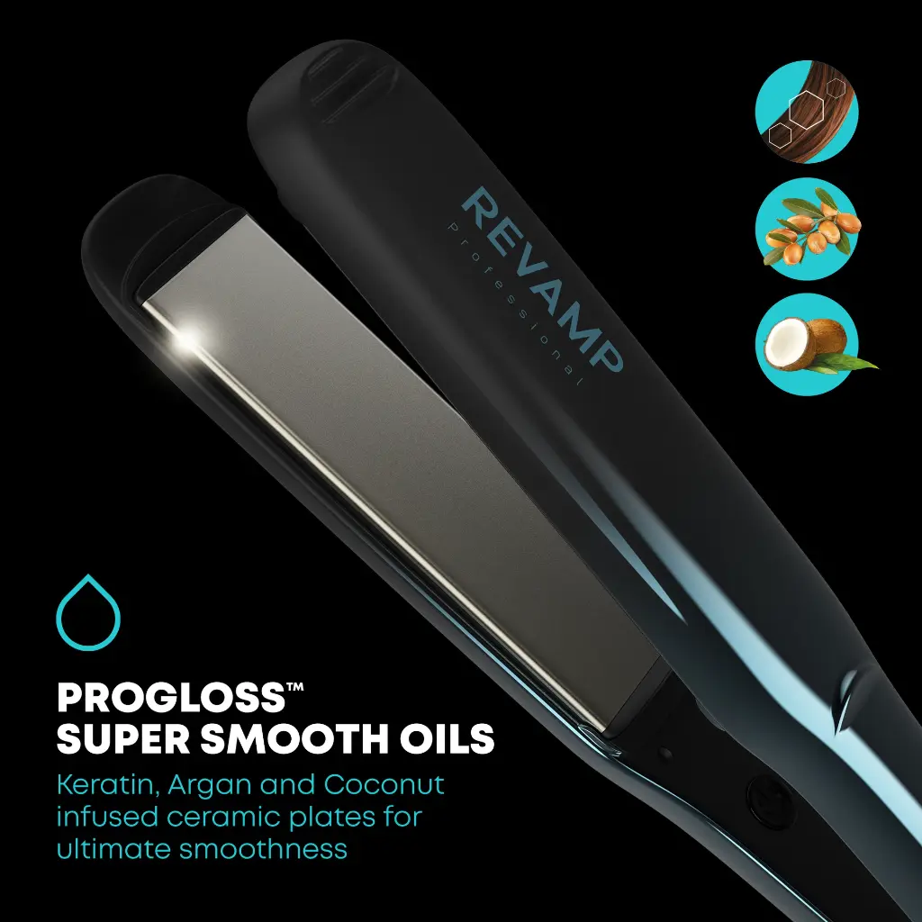 Revamp Progloss Wide Ultra X Shine Straightener