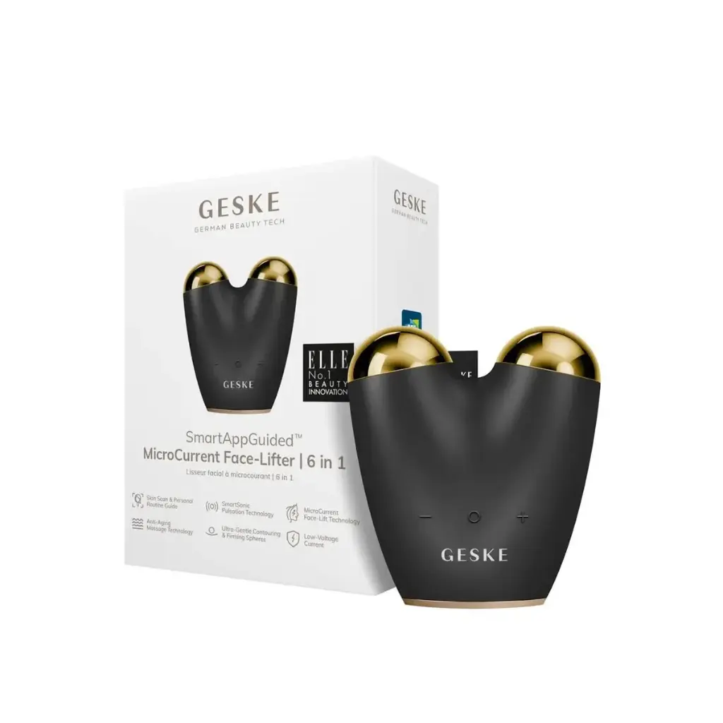 Geske - MICROCURRENT FACE LIFTER 6IN1 Black Gold