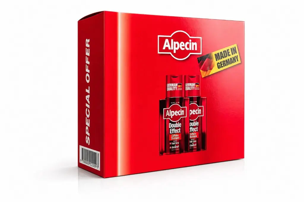 Alpecin - Double Effect Shampoo - 200ml + 1 Free