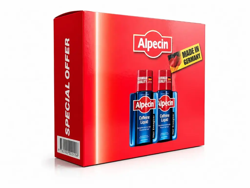Alpecin - Caffine Liquid - 200ml - (2pcs Pack)