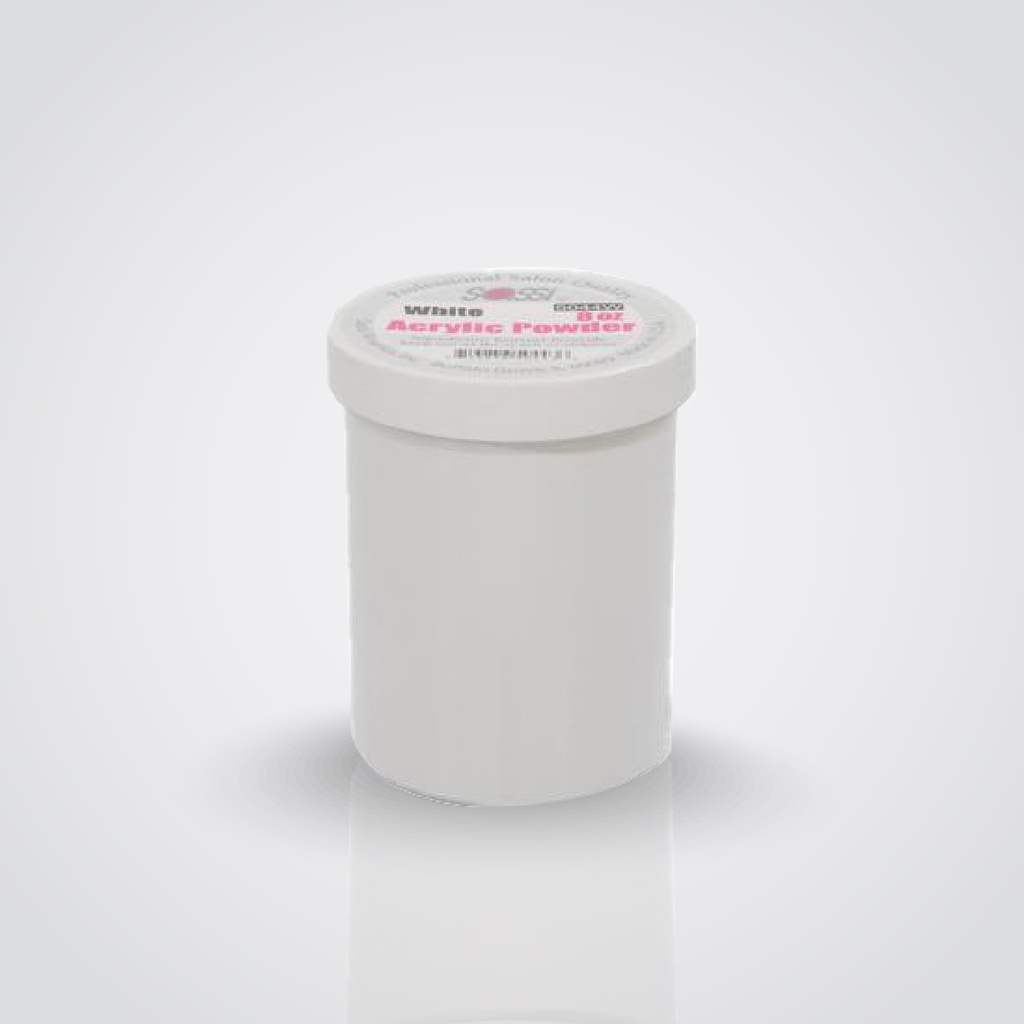 Sassi - Dip & Acrylic Powder (White) - 8oz
