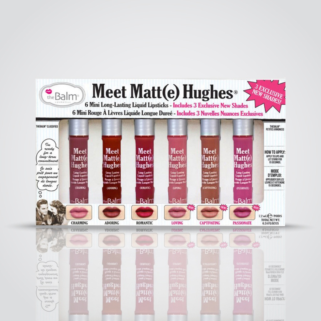 The Balm - Meet Matte Hughes  Set Of 6 Mini Kit# 3