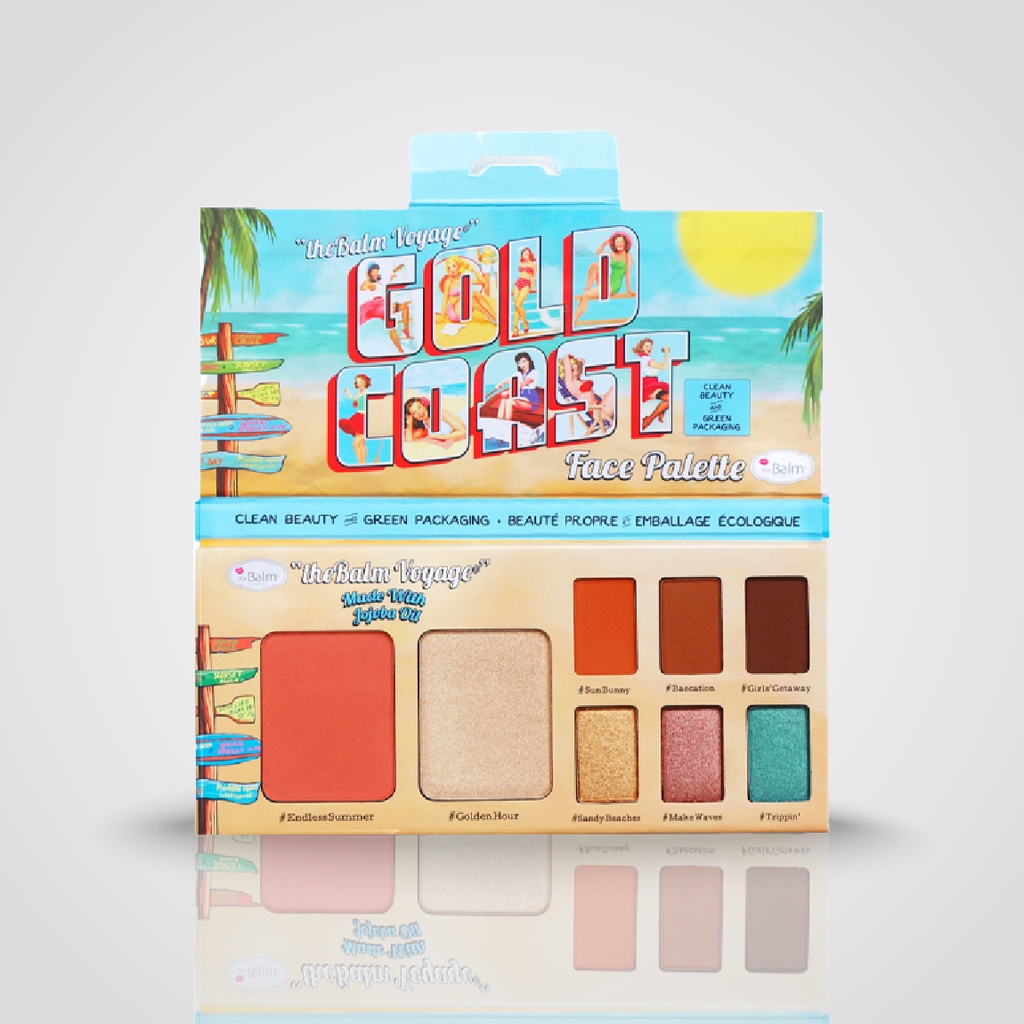 The Balm - Voyage GOLD COAST Face Palette