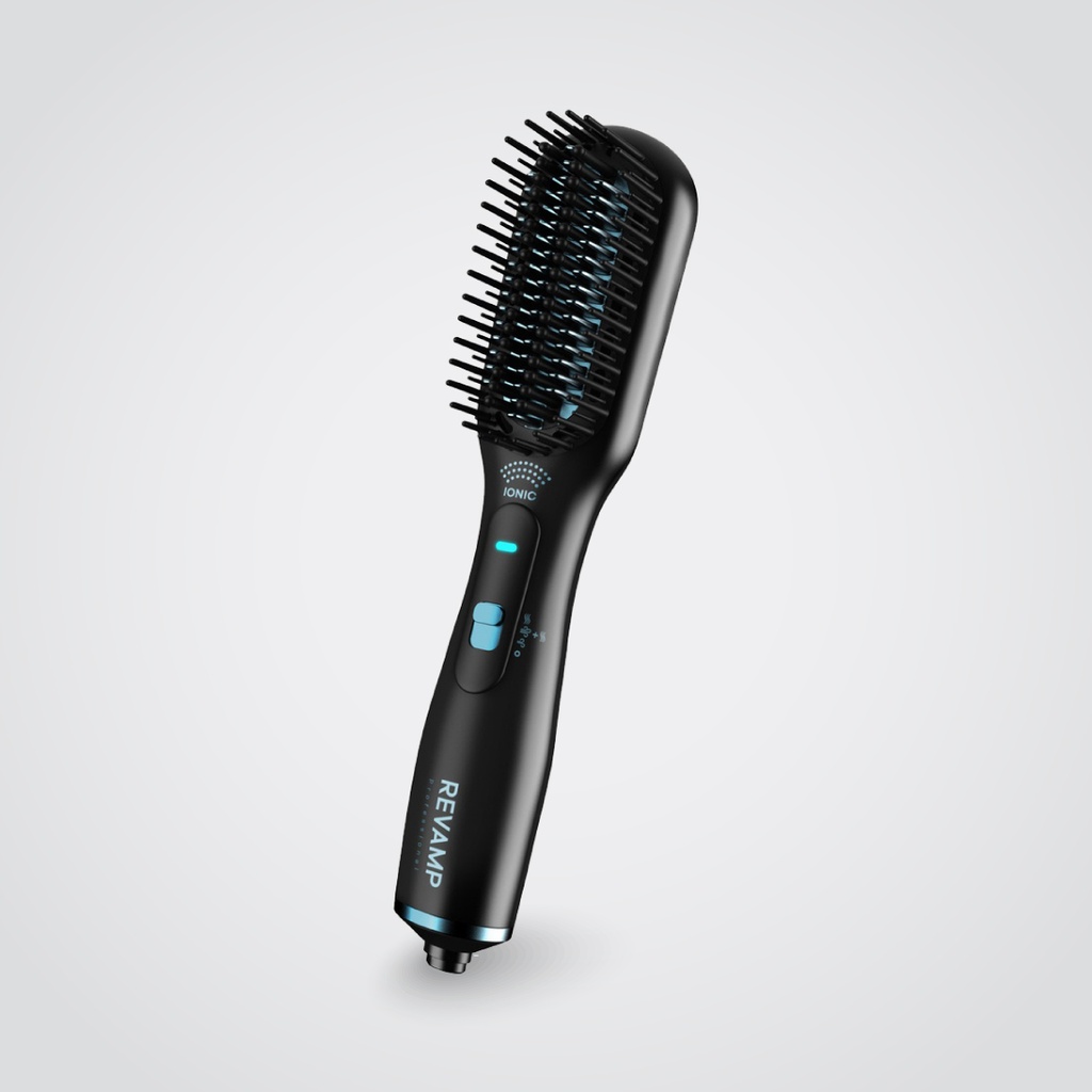 Revamp - Progloss Deepform Straight & Style Dry Brush - Straightener 