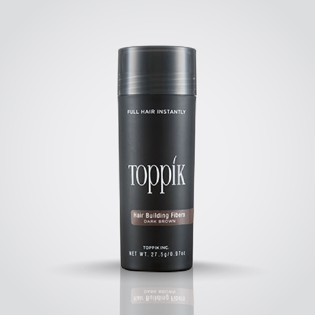 Toppik - Hair Building Natural Keratin Fibers - Color# D.Brown - 27.5g 
