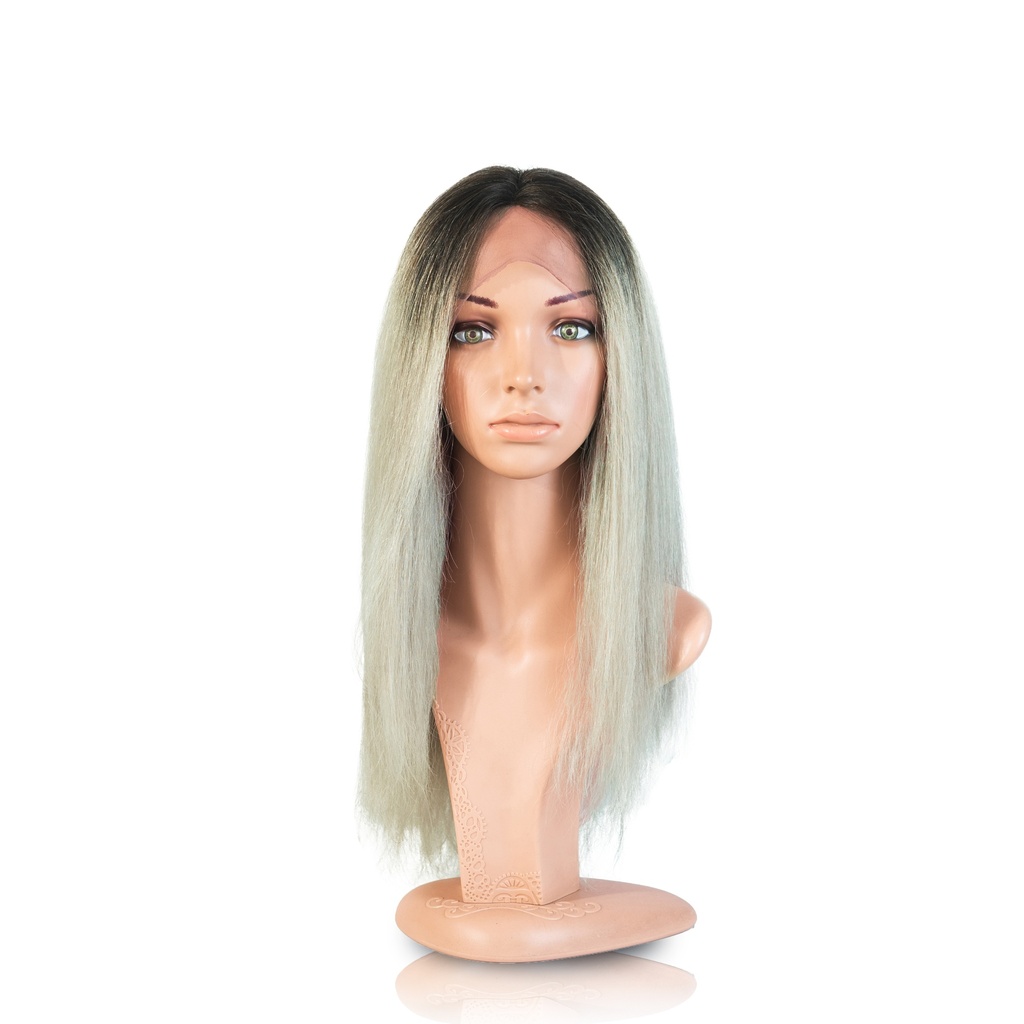 Al Nasaem - Wig - 6082S - 100% Human - (SARA)# T1B/ Silver