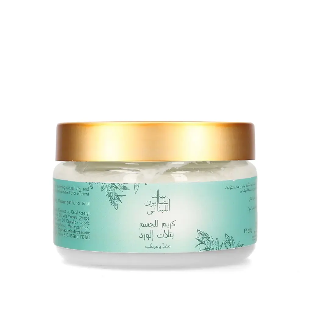 Beit Al Saboun - Body Cream Rose Petal - 300g