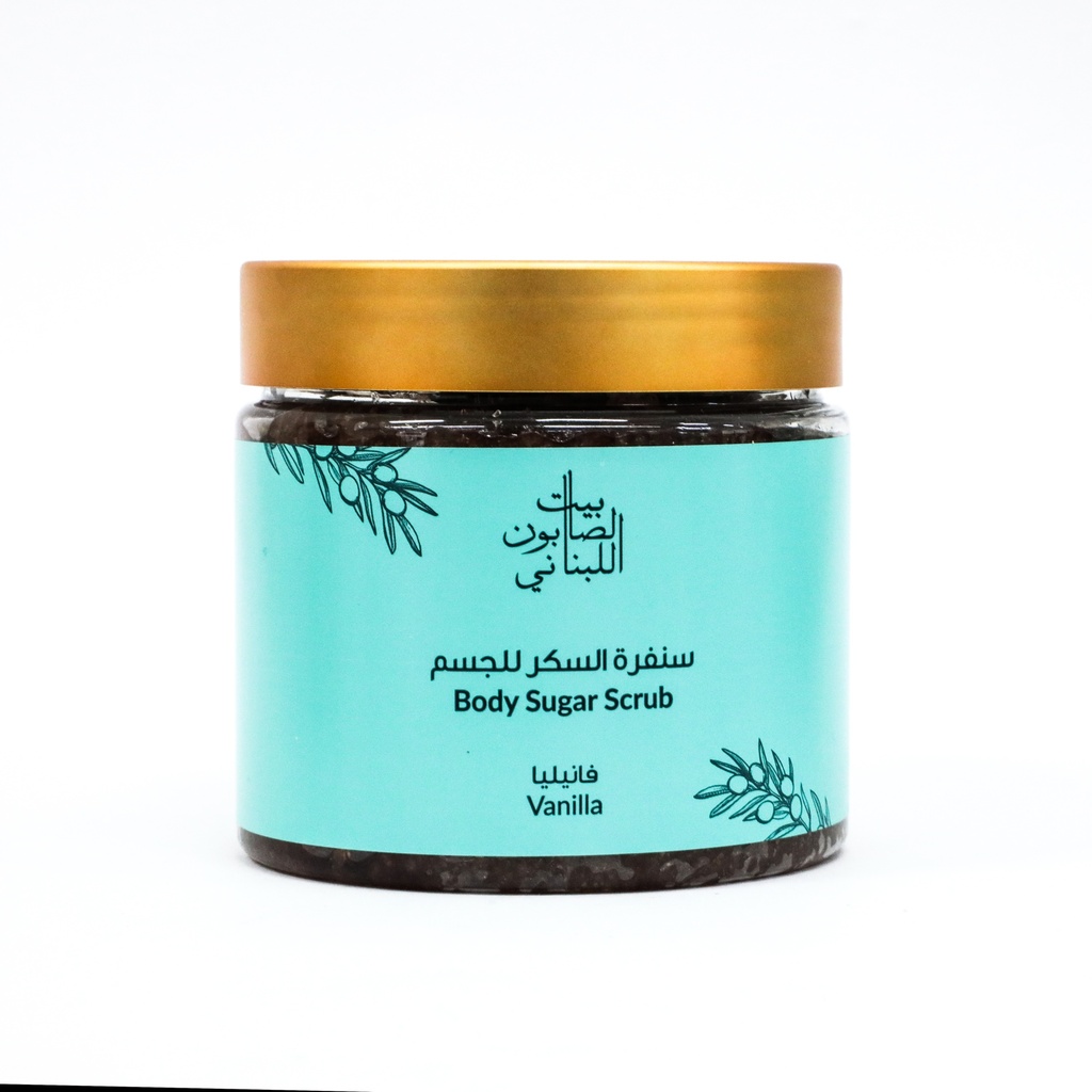 Beit Al Saboun - Body Sugar Scrub Vanilla - 500g