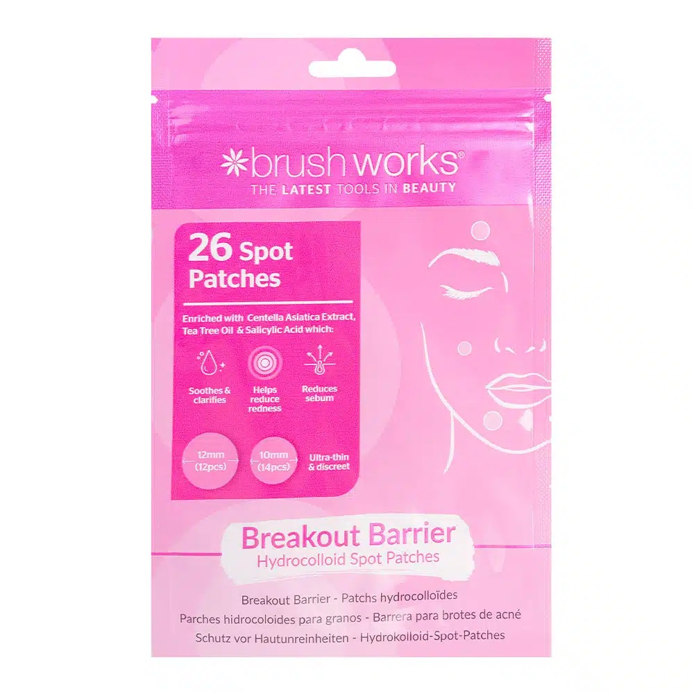 Brushworks - Breakout Barrier Hydrocolloid Spot Patches - 26pcs