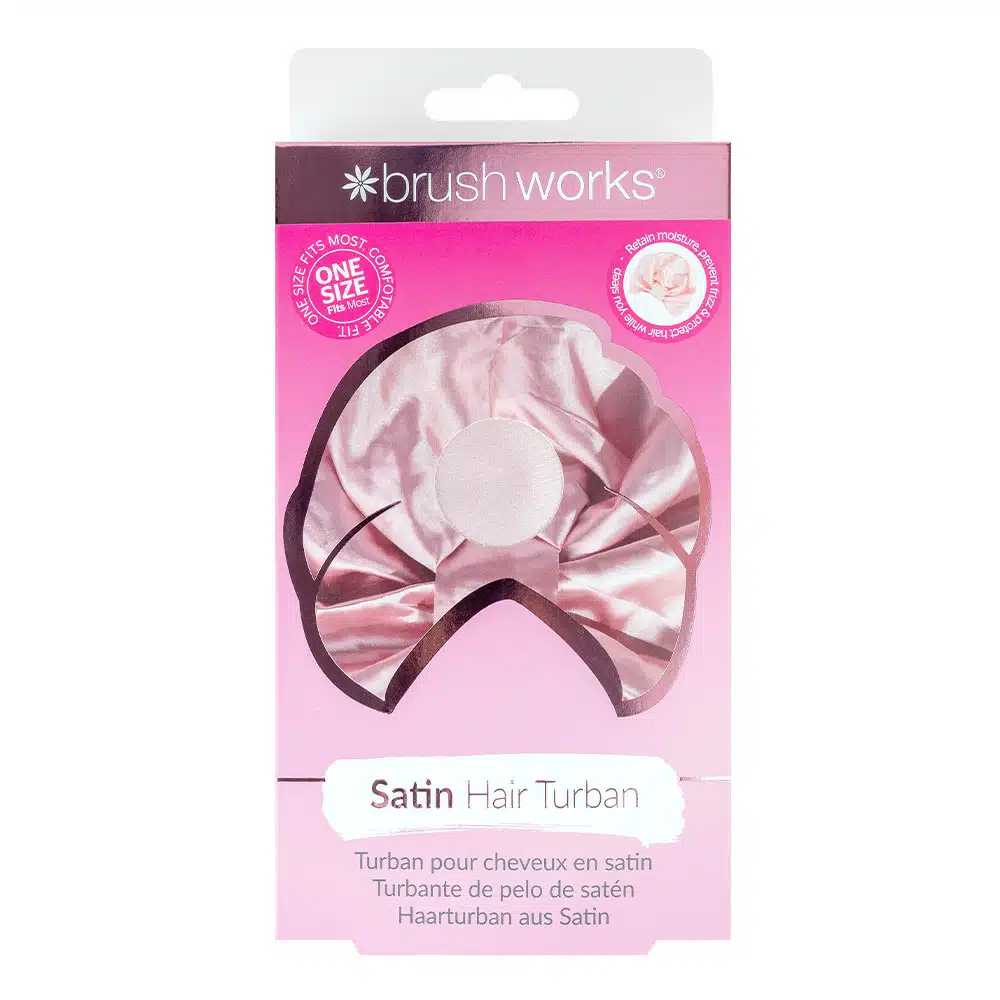 BW - Satin Hair Turban